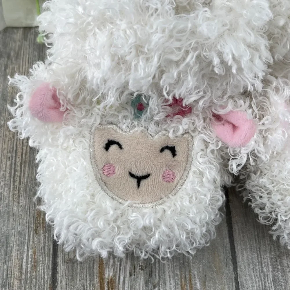 Baby Girls Llama Bootie Slippers Shoes Size 5